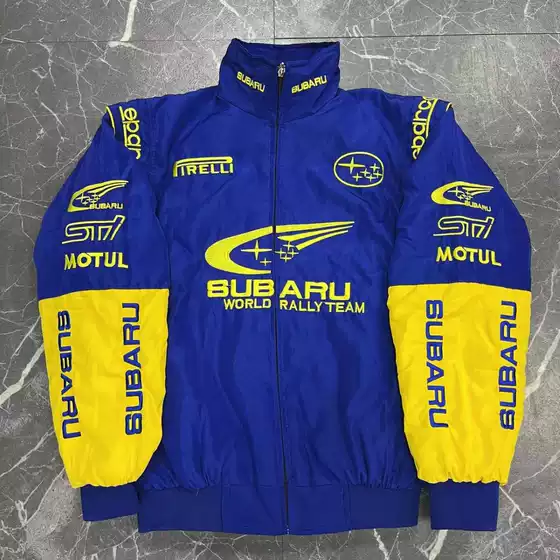F1 Racing Suit Embroidered Racing Suit Biker Suit Riding Suit Embroidered Casual Long Sleeve Winter Coat A339 Racing Suit