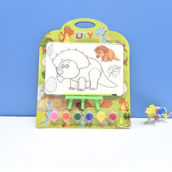 Children's Coloring Painting Kidsren's Painting Enlightenment Coloring Graffiti-6-Year-Old Kindergarten Baby Filling Coloring Painting Set