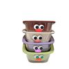 Cute Cartoon Big-Eyed Draining Basket, Kawaii Small Fruit Washing Basket, Convenient Candy-Colored Dopamine Draining Basin