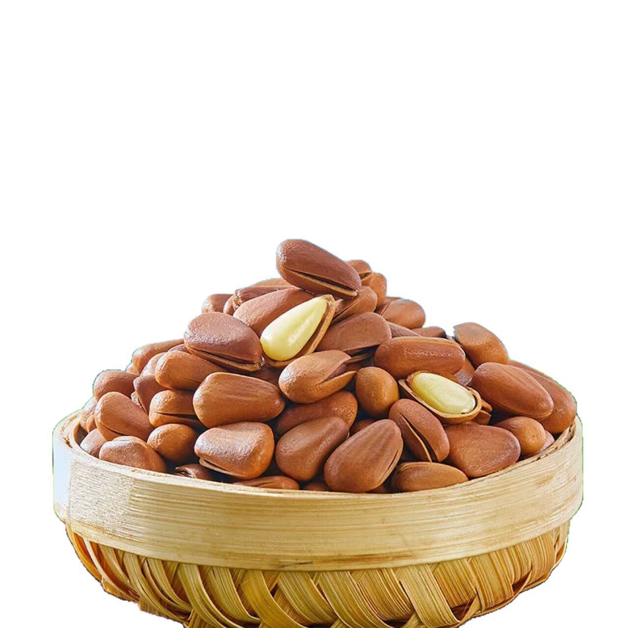 New Northeastern Pine Nuts, Hand-Peeled, Large Kernels, Original Flavor, Bagged, Suitable for Pregnant Women, Nut Snacks