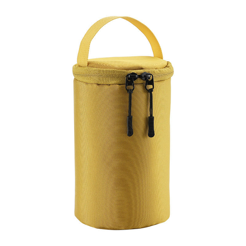 Mountain-Style Cylindrical G5 Flat Gas Tank Storage Bag Camping Lantern Portable Anti-Collision Storage Bag