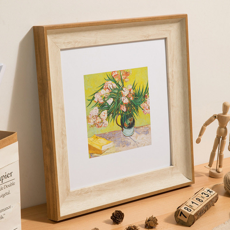 Calligraphy and Painting mounting frame outer frame 30-inch 38-inch 50 Chinese painting calligraphy frame simple photo frame square picture frame wall hanging