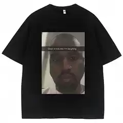 Kanye West Funny Meme Tshirt Looks Like Im Laughinghumorous