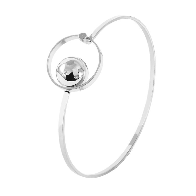 欧美金属爱心打结手镯 女diy手链开口玫瑰金手饰品新娘部落扭结