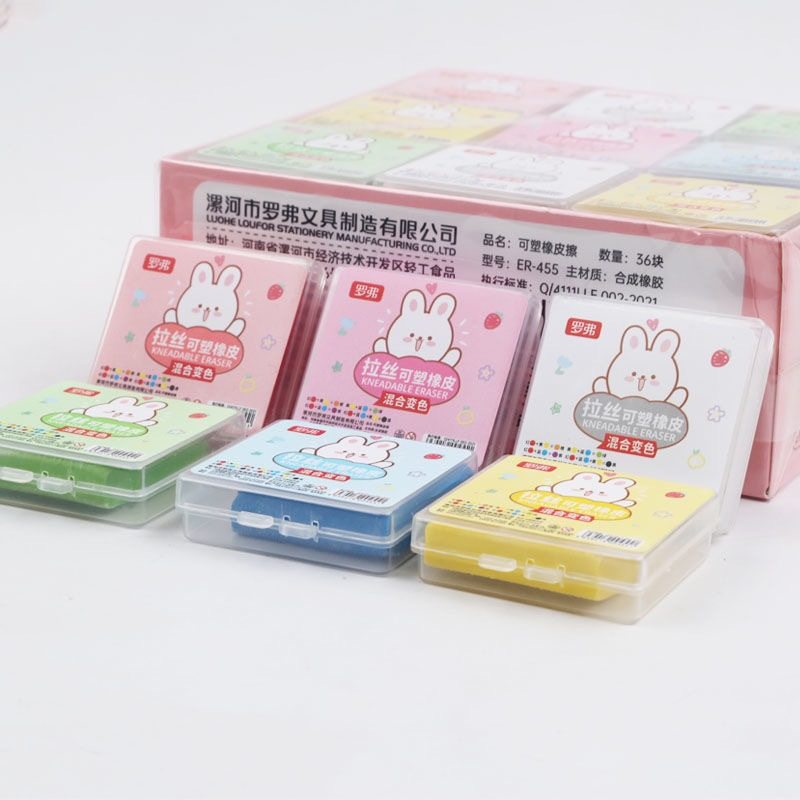 Rovers Plastic Eraser Drawing Color Plastic Color Change Soft Plasticine Primary School Art Painting Sketch Special