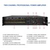 Ipalead Td21400 3800 Watts Professional Audio Power Amplifier for Ktv Stage Concerts-