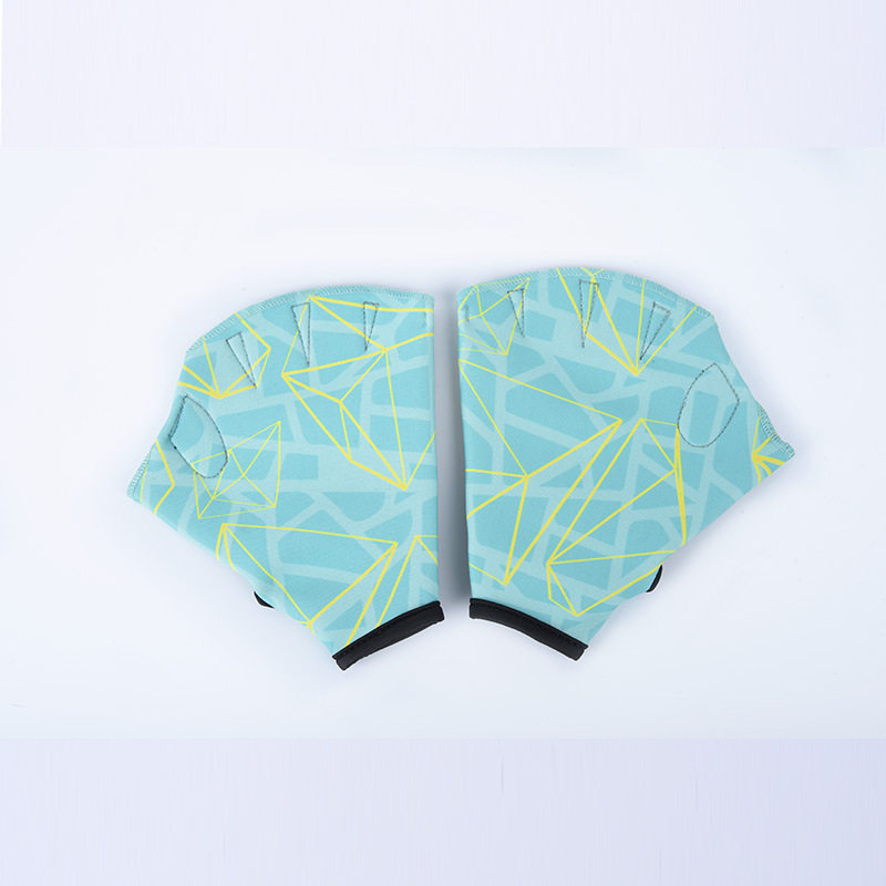 Saddle Palm Outdoor Water Products Men's and Women's Summer Half Duck Palm Diving Training Swimming Flipper Swimming Gloves