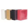 PVC transparent thickened square rectangular cowhide cover packaging storage color box drawer box printed LOGO