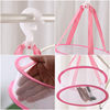 Foldable Mini Clothes Drying Basket for Home Use, Makeup Sponge Storage Mesh Rack, Round Sock Drying Organizer Wholesale
