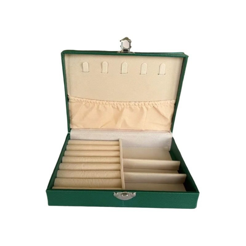 Jewelry Box Jewelry Anti-Oxidation Large-Capacity Jewelry Necklace Earrings Bracelet High-End Earrings Storage Box Bracelet Necklace