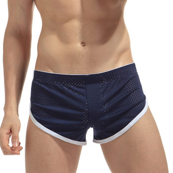 Men's Underwear, Boxer Briefs, Large Size Sports Underwear, Sleep Pants, Men's Sports Pants 439, Large Size, Loose Fit