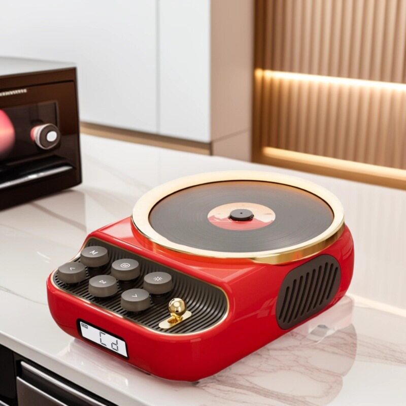 Home Wireless Small Cd Portable Rechargeable Bluetooth Speaker Subwoofer Speaker Cd Music Player High Sound Quality