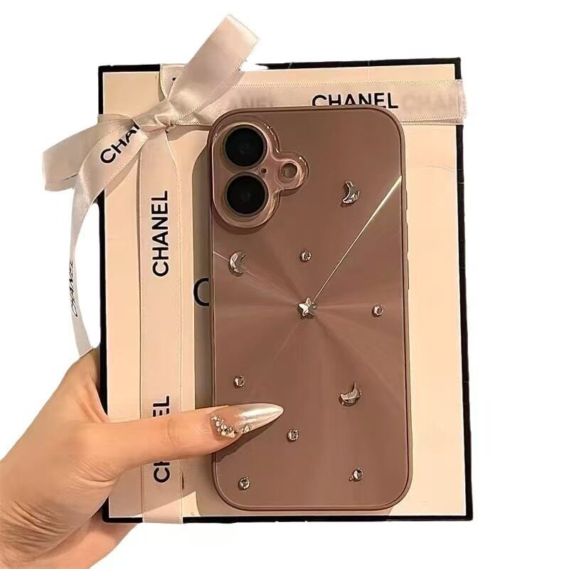 Aurora Silver DIY Pearl Suitable for Apple 16 Pro Max Phone Case New iPhone 17 Lens Film Premium