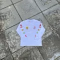 Spongebob squarepants co-branded long sleeves/white