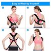 Cross-border orthopedic belt for men and women adult children orthopedic belt myopia back invisible belt sitting posture orthosis wholesale