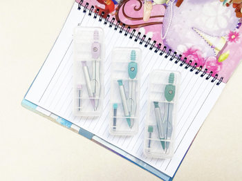 Student pencil professional drawing instrument drawing compasses pencil compasses 2-piece suit