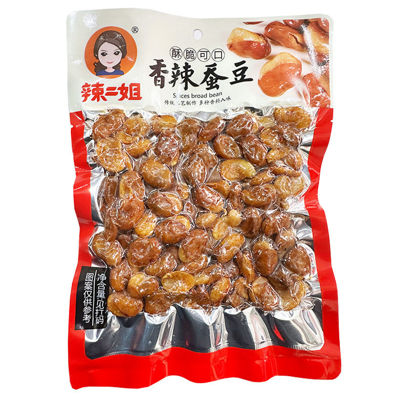 Authentic Spicy Second Sister Spicy Crisp Peanut Spicy Peanut Rice Crisp Chili Spiced Broad Bean Food Cold Snacks