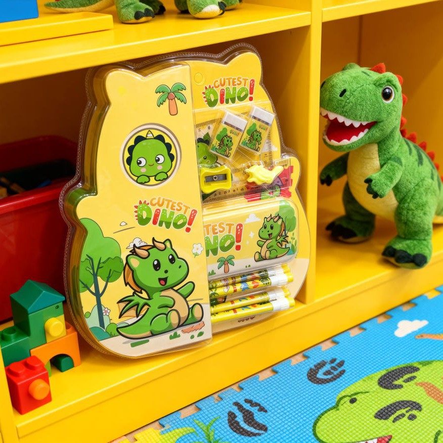 Cross-Border Styling Small Gifts, Kidsren's Birthday Souvenirs, Small Prizes for the Whole Class to Share, Cartoon Animation Stationery Set