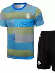 2526 New Football Training Wear Royal Horse Paris Aronman L Bayern Horse Competition Chelsea Ac Short Sleeve Suit
