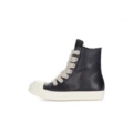 Black high top thick shoelaces