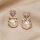 серебряная игла s925, корейская версия новых модных сережек для девочек, простой темперамент, универсальные серьги, вибрато, серьги в том же стиле, оптом mini 67