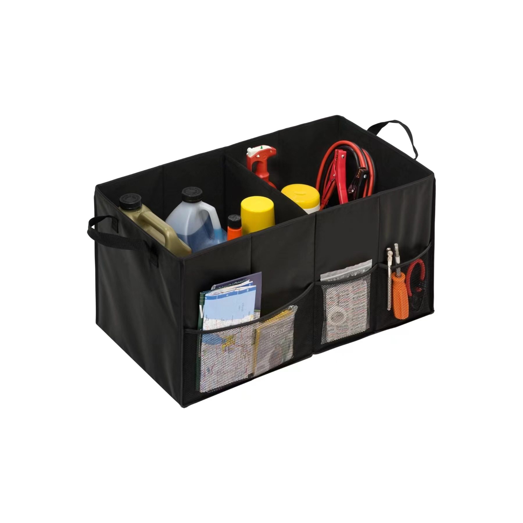 Amazon Car Backup Storage Box Car Storage Box Oxford Cloth Car Supplies Storage Box Folding Storage Box