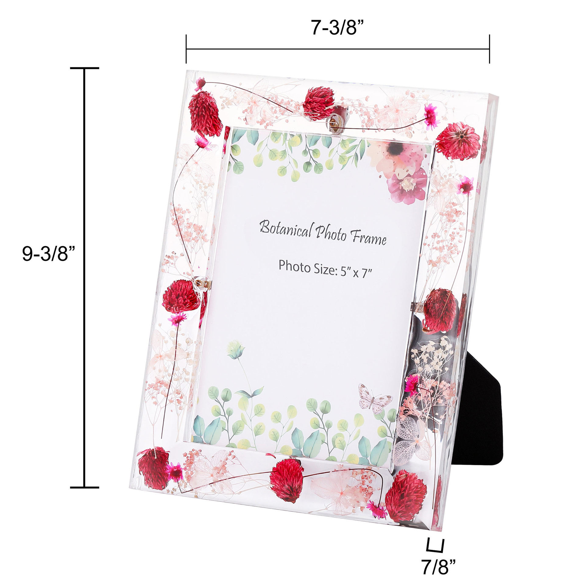 Spot Transparent Plexiglass Acrylic Photo Frame Creative Photo Studio Dried Flower Photo Frame Table Life Photo Frame