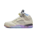 Aj5-off-white purple