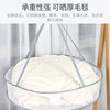 Clothes drying net clothes basket socks artifact drying net clothes flat net pocket underwear home drying rack balcony