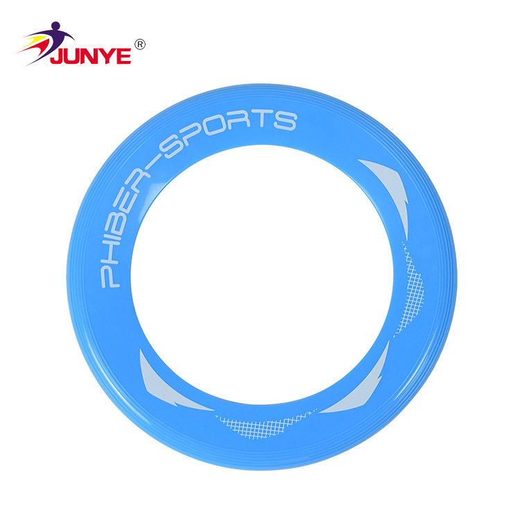 现货批发飞盘活动送礼品diy空心PE飞盘儿童PP软飞碟户外运动玩具