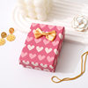 Jewelry Packaging Box, Jewelry Storage Box, Pink Bow, Mixed Colors, in Stock, Earrings, Bracelets, Cross-Border Gift Box