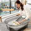 Laundry Tub with Washboard Integrated Household Large Plastic Washbasin Multifunctional Laundry Bucket Thickeneded Laundry Tub