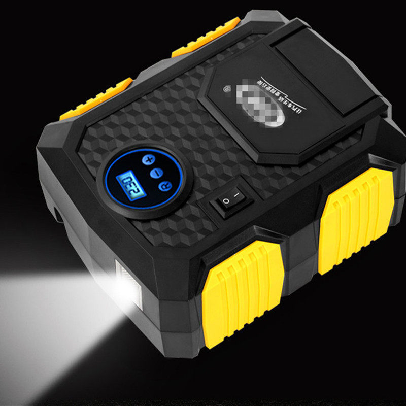 Car Air Pump Tire Air Pump Car Portable Emergency Digital Model 3609 Car Air Pump with Light