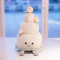 Three layer white cake