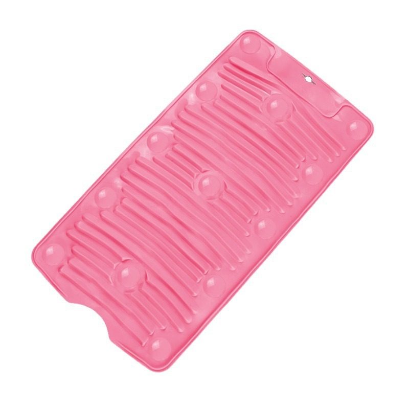 New Household Foldable Silicone Washboard Bathroom Soft Multi-function Suction Type Non-slip Washboard