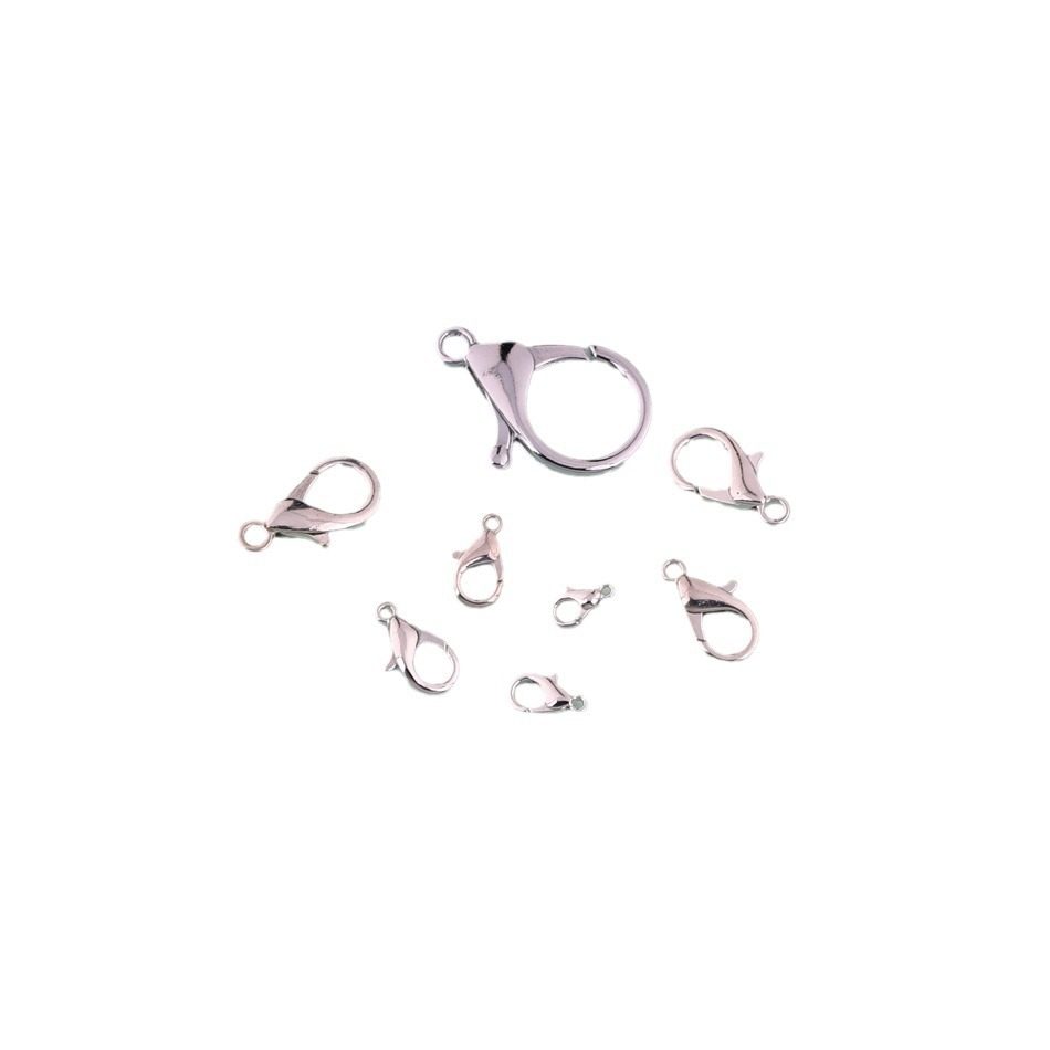 金属合金龙虾扣diy饰品手链项链收尾连接扣多色多规格材料配件