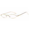 Japanese Niche Internet Popular Oval Glasses Frame Women's Ultra Light Personality Small Frame Plain Glasses Decorative Flat Glasses