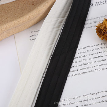 Factory direct supply 3cm brushed cloth four-line embossed sweat belt hat belt clothing accessories travel hat belt adjustable belt