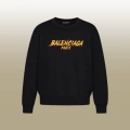 B1083 round neck black