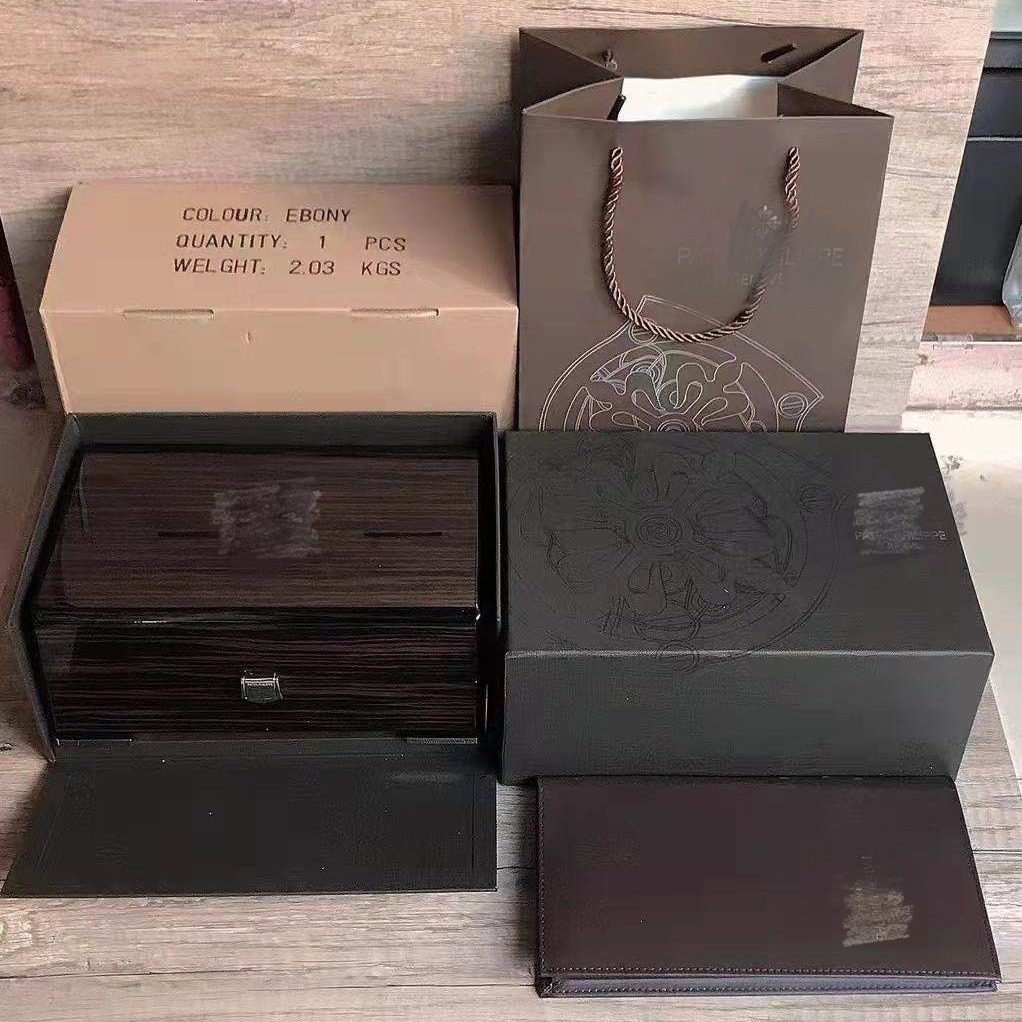 High-grade PP watch box original quality Baida watch box piano wood baking varnish high-grade craft watch box storage box