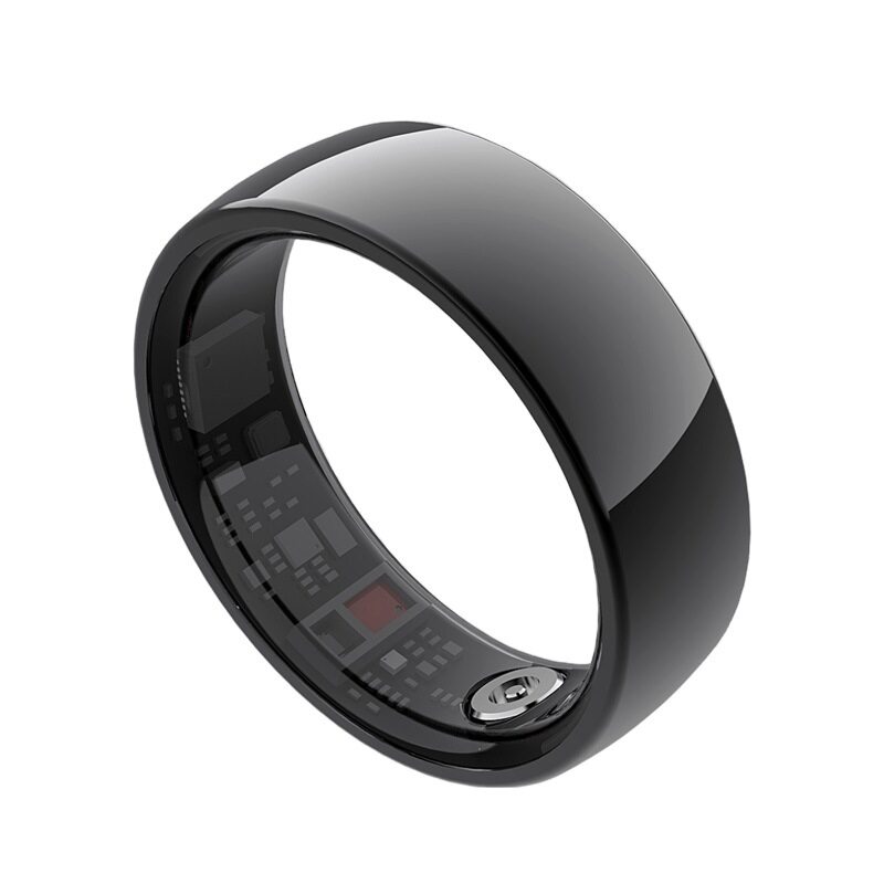 Cross-border Ceramic Multifunctional Sports Ring Waterproof Health Blood Oxygen Heart Rate Sleep Health Monitoring Smart Ring