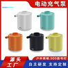 Outdoor storage electric air pump outdoor blowing and filling integrated illuminable air cushion swimming ring air pump