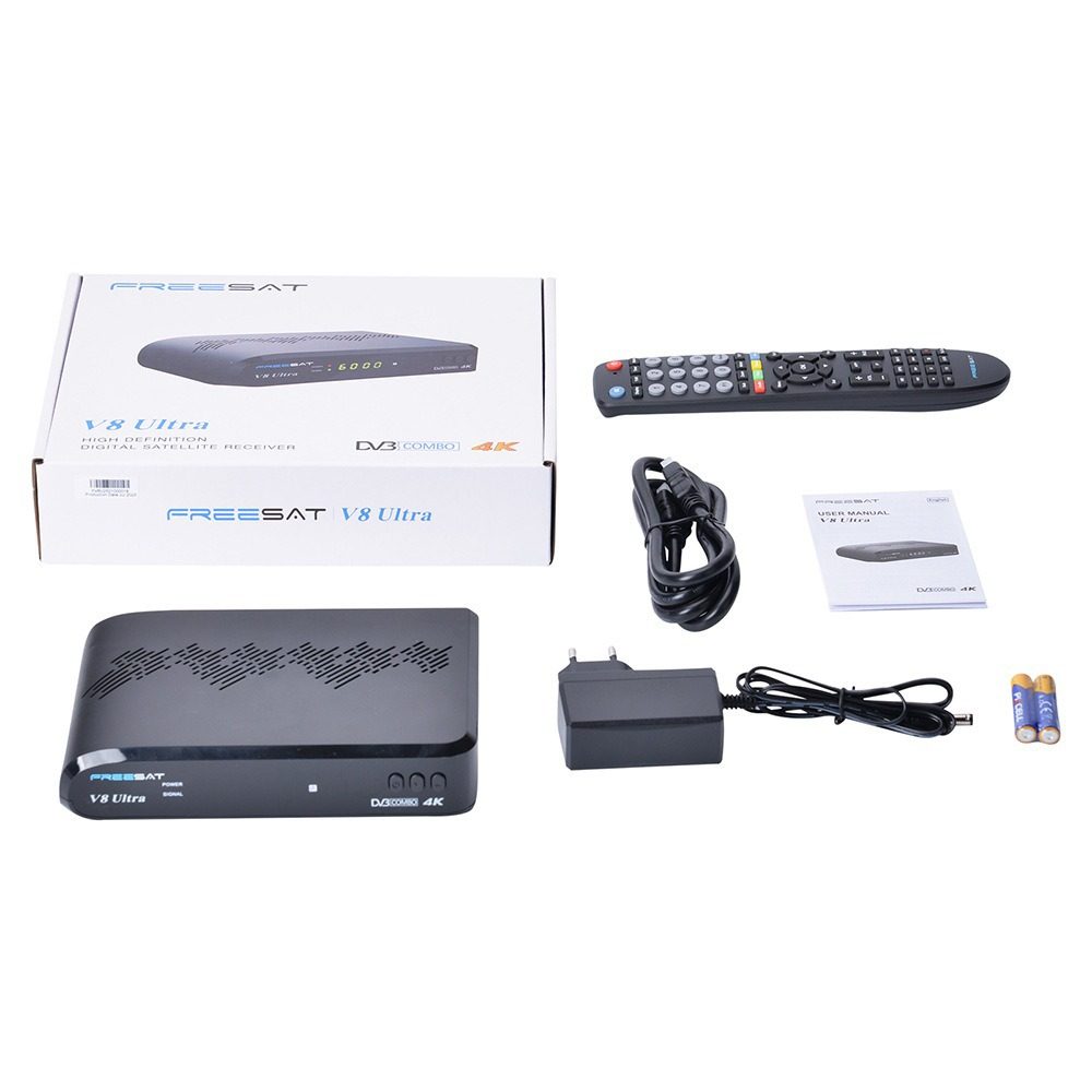 2025 New Set Top Box Freesat V8 Ultra Dvb S2X+T2+Cable,For Export Only