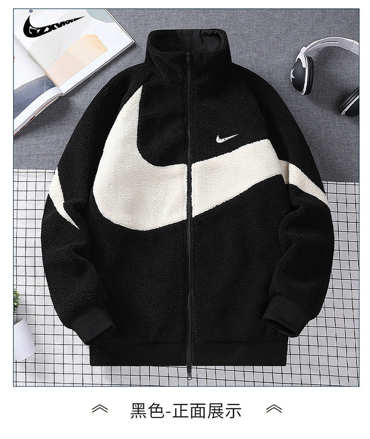 Men's clothing 2023 winter double-sided lamb down jacket men's trendy warm couple cotton jacket tops coat women