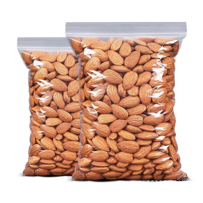 Almond Kernels 0.5kg American Large Almond Original Nut Snacks for Pregnant Women 500g Almond Dried Fruit Group Wood Packaging