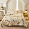 Raschel Blanket Live Explosions Double Thickened Blanket Single and Double Fall/Winter Nap Blanket Group Buying Gift Wholesale