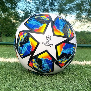 Premier League Champions League Football Pu Machine-Sewn No. 4 No. 5 Event League Football World Cup European Cup Football Wholesale