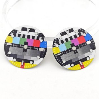 Nh35 Dial DIY Retro Tv Surface Modification Nh34/4R35 Mechanical Watch Accessories Size 28.5mm