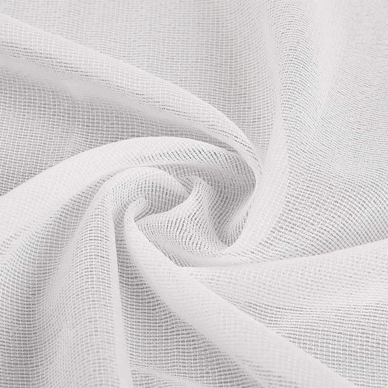 Factory wholesale warp knitted lining clothing accessories adhesive ironing lining composite woven polyester PES rubber spinning lining cloth