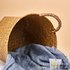 Japanese Style Rattan Woven Dirty Clothes Basket Storage Frame Nordic Household Simple Dirty Clothes Basket Dirty Clothes Basket Toy Storage Basket Laundry Basket